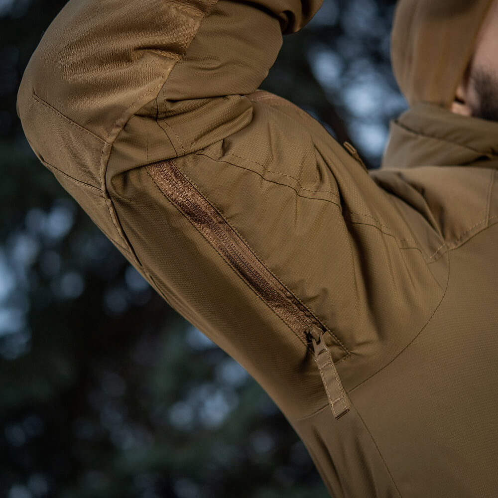 Куртка зимова M-Tac Alpha Gen.III Pro Primaloft Coyote Brown Фото 3